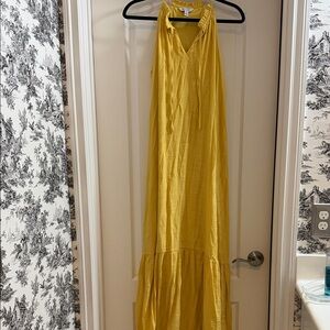 Nine West Yellow Maxi Dress